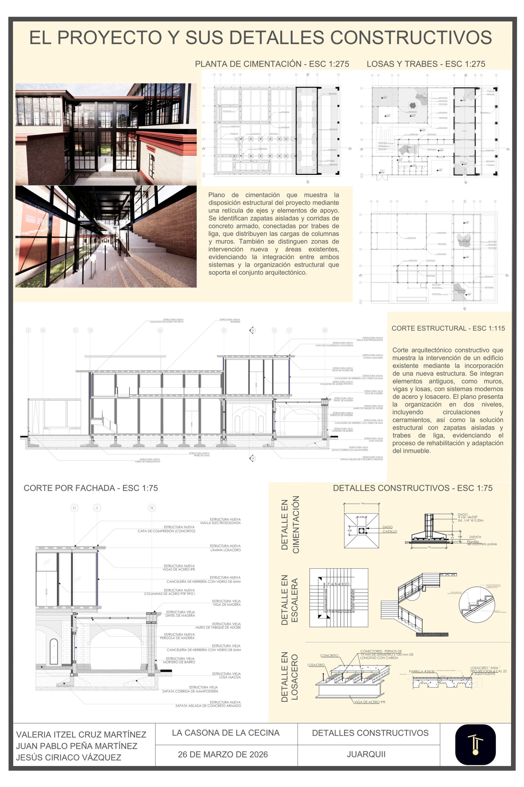 LA CASONA DE LA CECINA LÁMINA DETALLES
